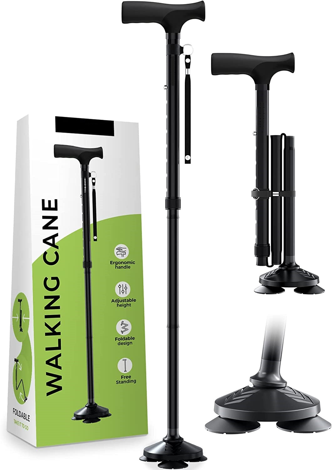 ZELECKS Walking Cane for Men & Women